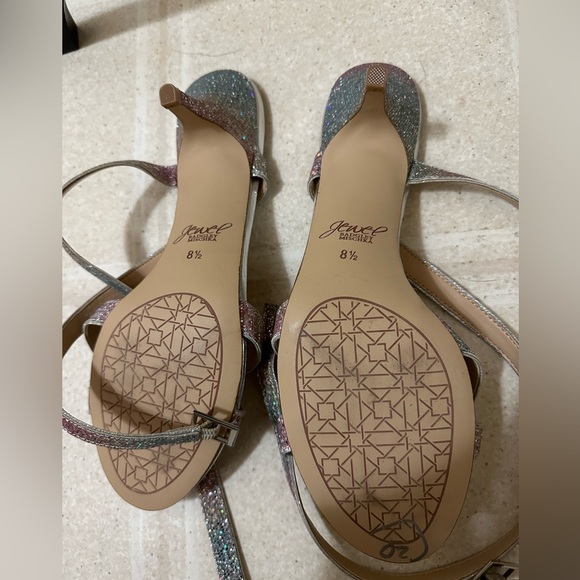 Badgley Mischka Jewel Glitter Heels - Picture 3 of 5